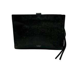 Botiker Black Leather Warren City Crossbody Bag